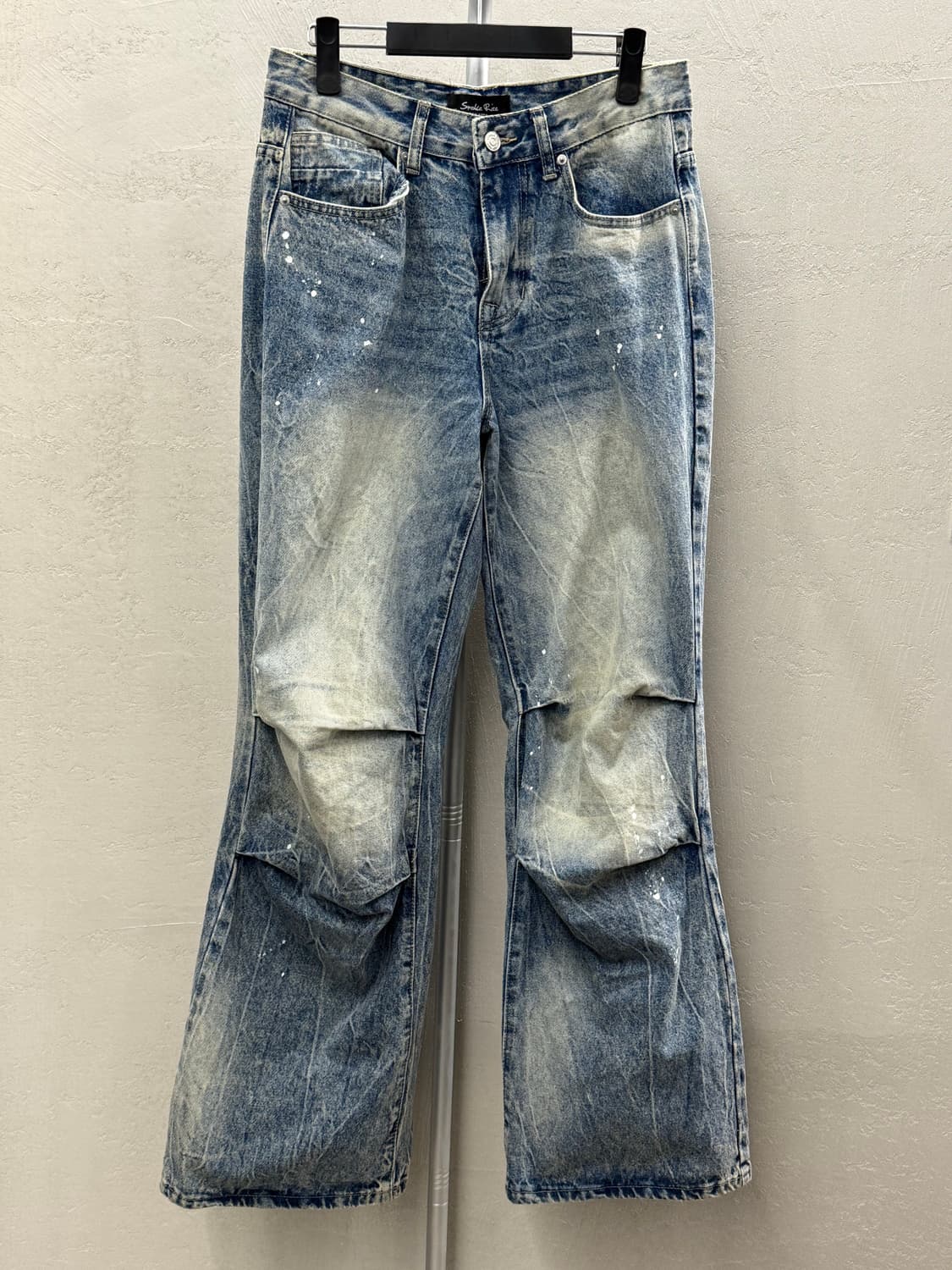 스모크 라이즈 KNEE PLEAT JEANS 데님 팬츠 30 상품이미지2
