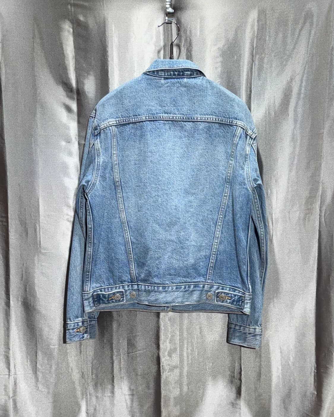 XS 리바이스 프리미엄 투포켓 연청 데님 자켓  상품이미지3