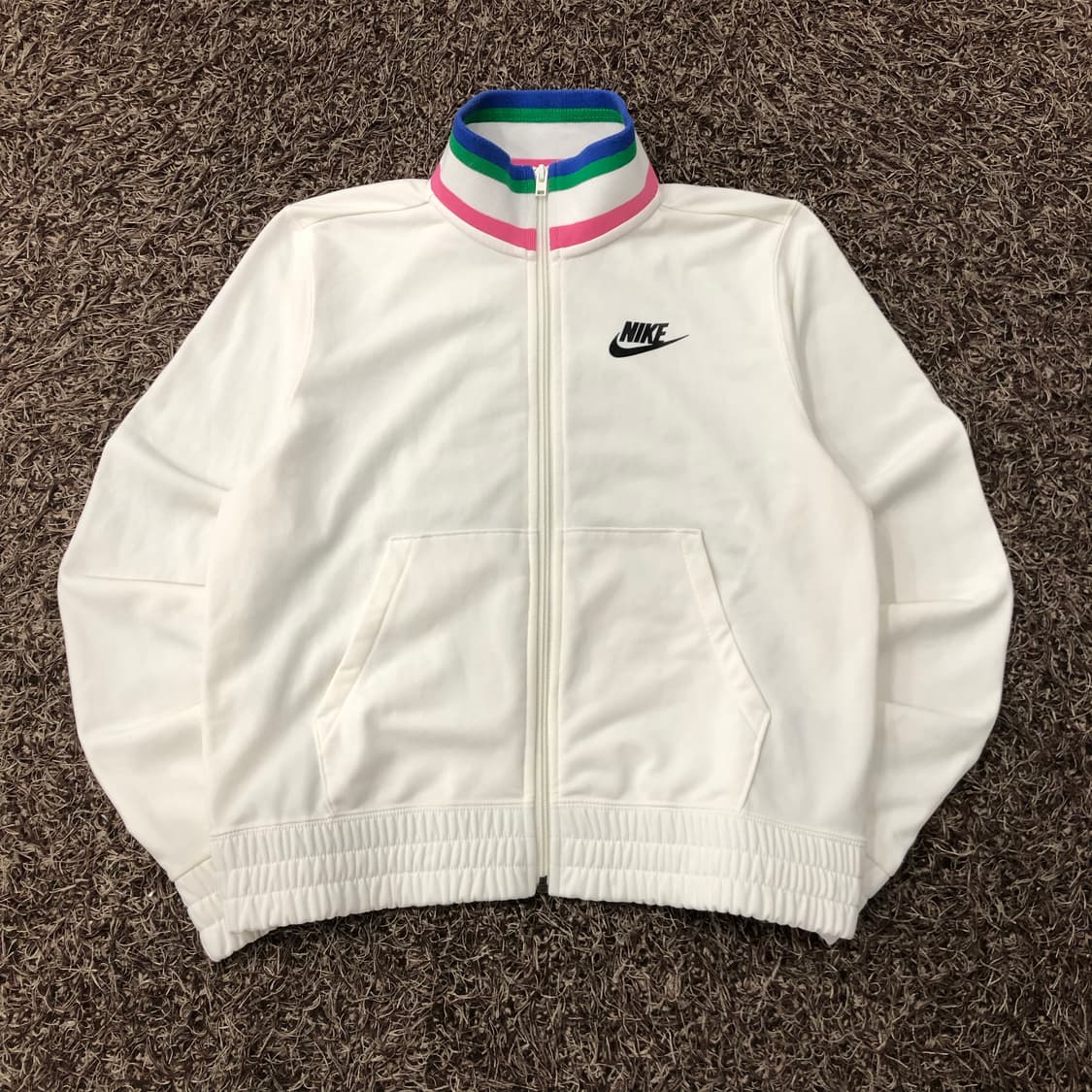 S 나이키 화이트 져지 트랙 자켓 상품이미지1