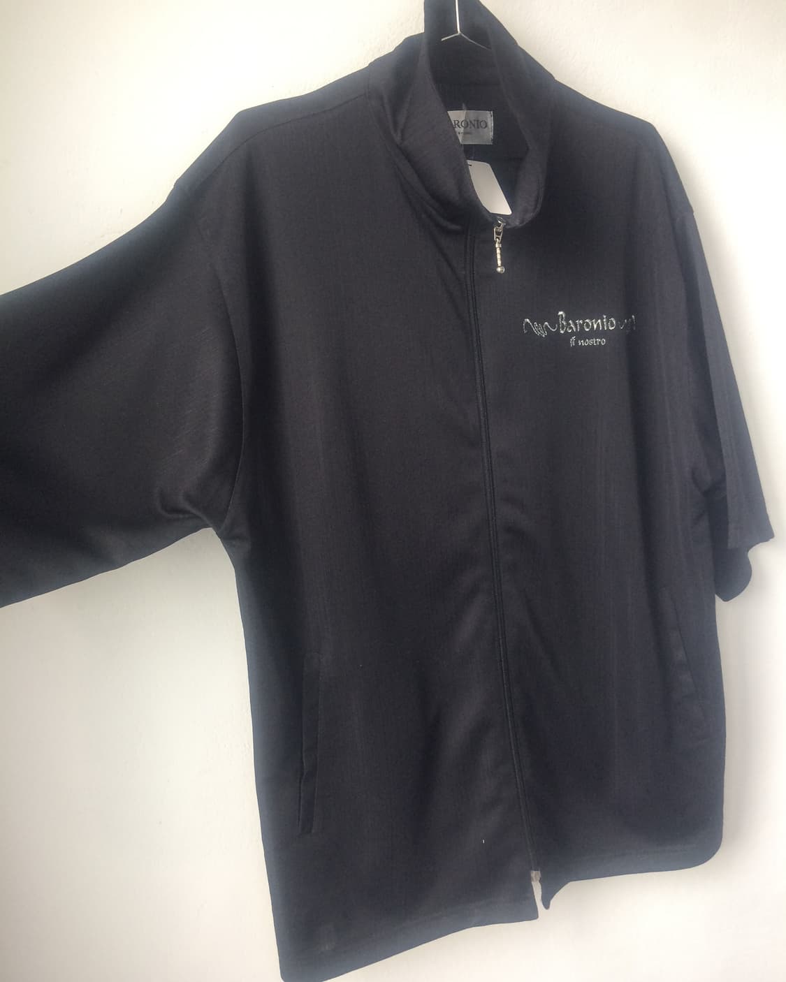 Back needle work point track zip up 상품이미지3