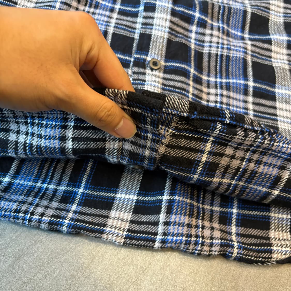 디키즈 정품 해비 코튼 체크 긴팔 셔츠 상품이미지7