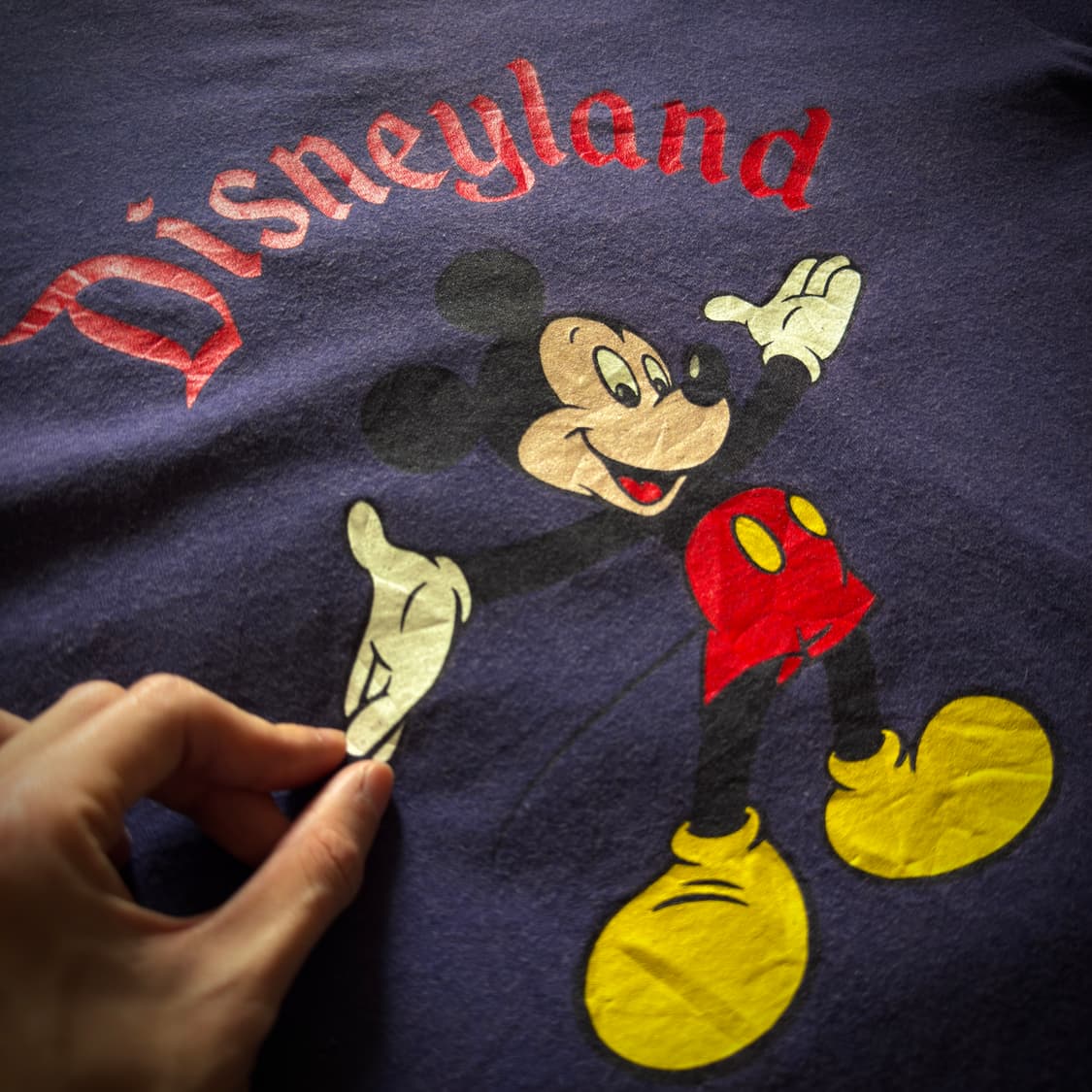 90s USA Disneyland Mickey mouse T shirt 상품이미지4