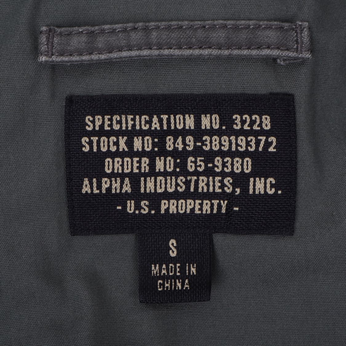 알파인더스트리 카키 m65 헤비 자켓 상품이미지8