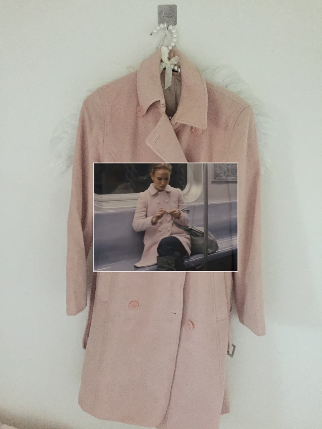 Soft pink coat 상품이미지1