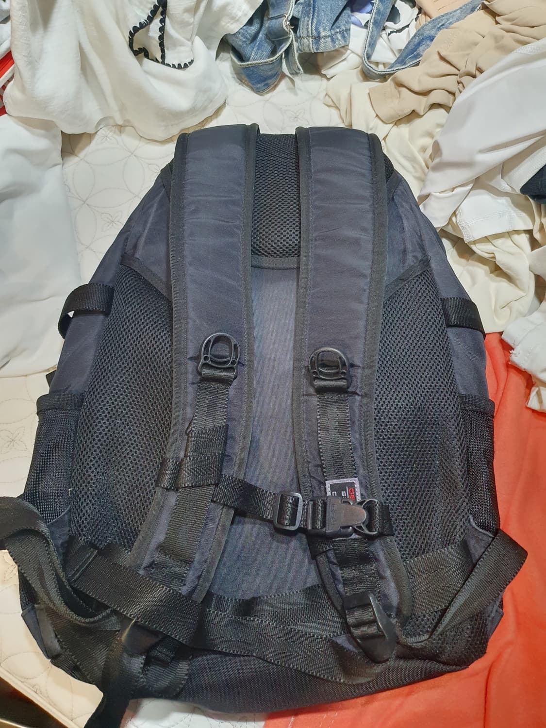 GSS 블랙 백팩 등산가방 상품이미지2