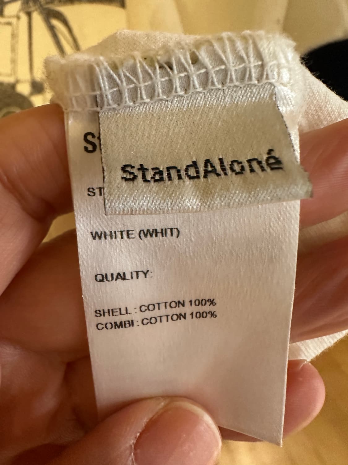 Standalone 스탠드얼론 링거 티셔츠 (M) 상품이미지5