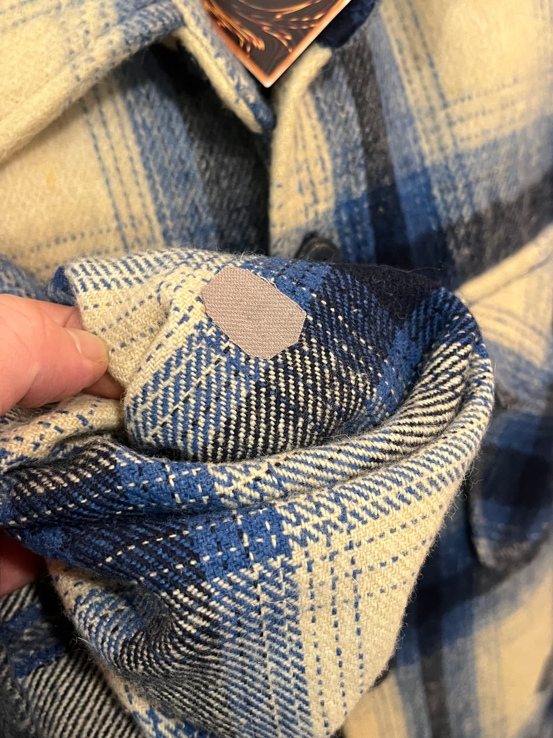 Mr.Sports 블루체크 플란넬 자켓 S 상품이미지10