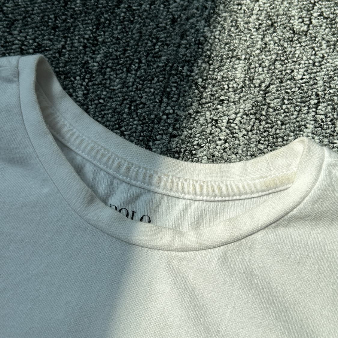 폴로 랄프로렌 화이트 반팔티셔츠 상품이미지4