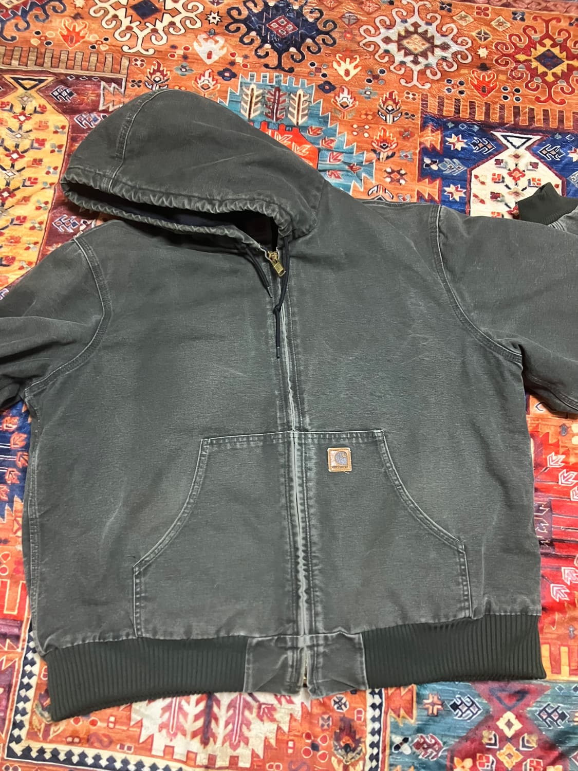 칼하트 액티브자켓 J130 모스그린  xl  상품이미지4