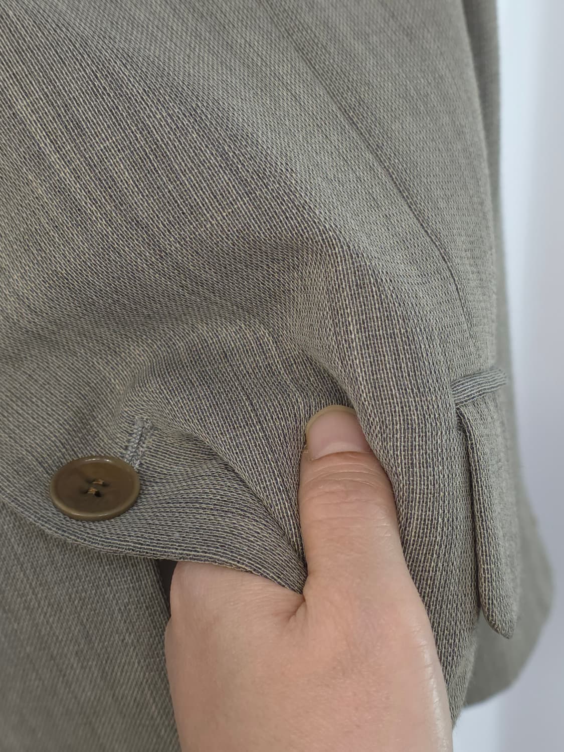 Yves Saint Laurent 썸머 울 자켓 /입생로랑 일본제 정품 상품이미지9