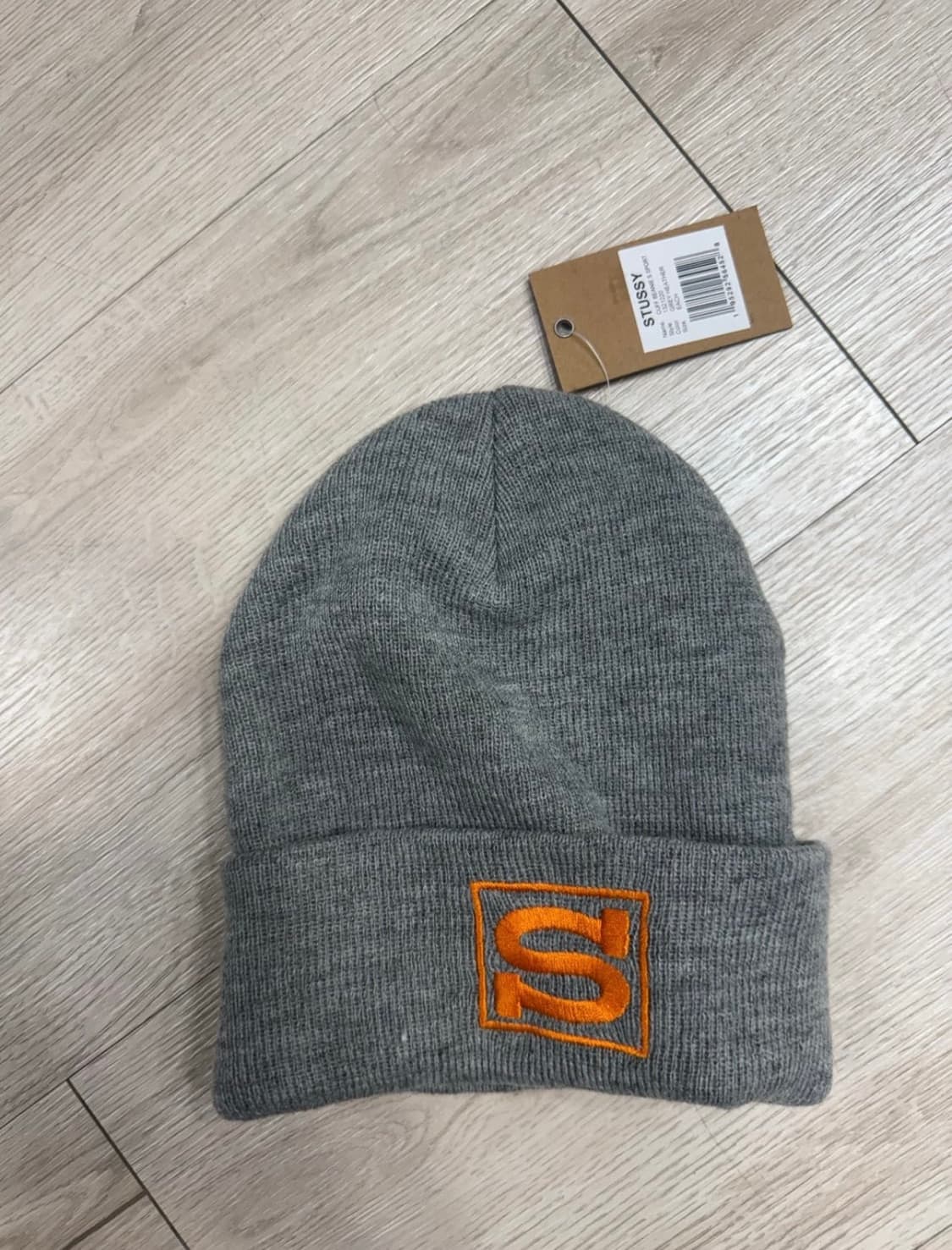 스투시 그레이 비니 새상품 상품이미지1