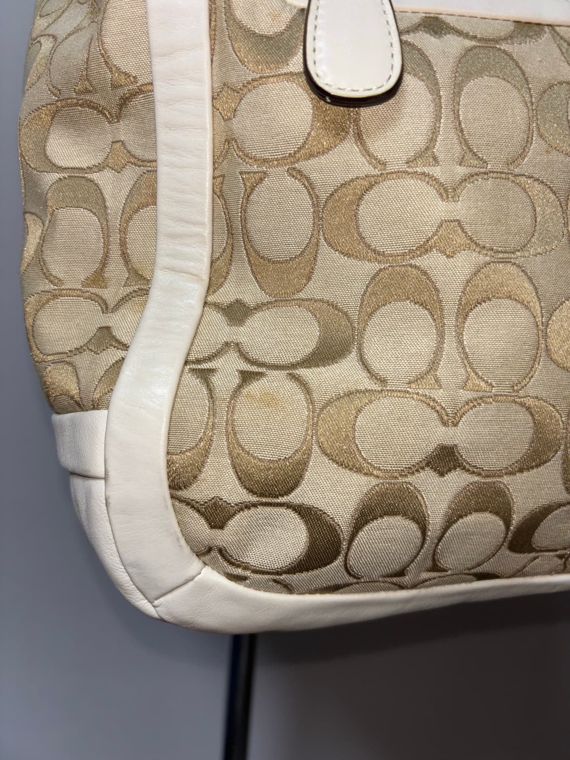 Coach vintage white shoulder bag 상품이미지10