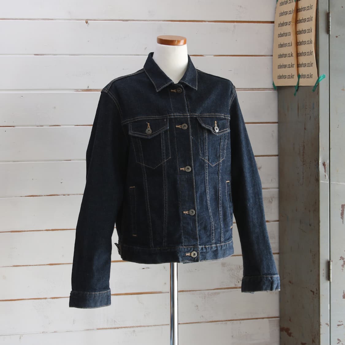 유니클로 데님 트러커 자켓 (여성용 XL) 상품이미지1