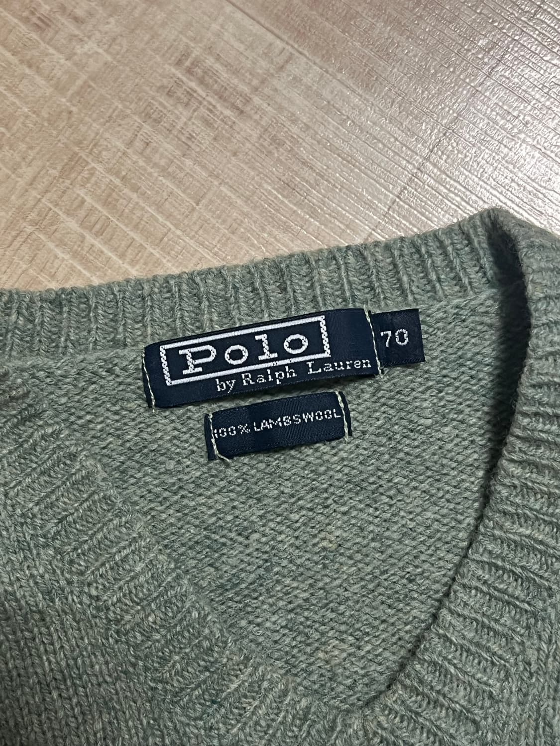 폴로 랄프로렌 램스울 니트 S 상품이미지3