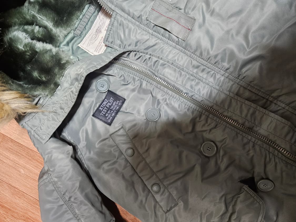 [xs]xtnoz 야상점퍼 n3b 상품이미지3