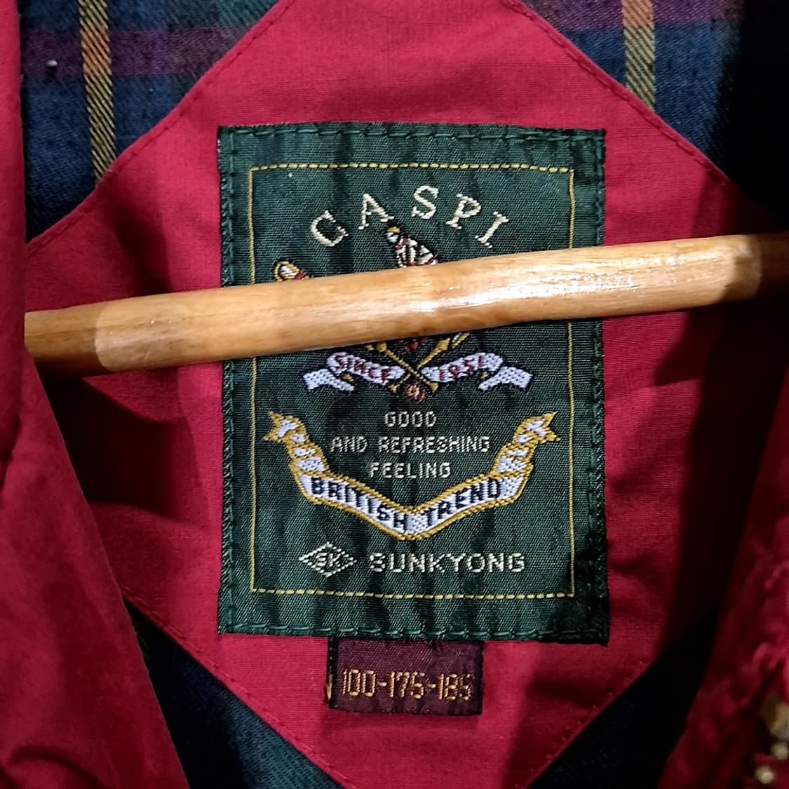 CASPI 퀼티드 블루종 자켓 상품이미지6