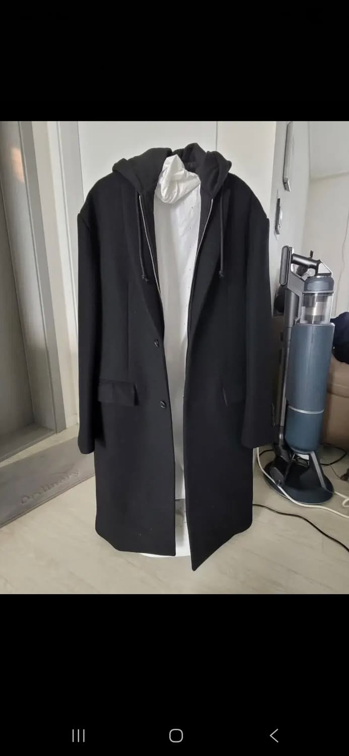 준지 / 디테처블 싱글 후드 코트/44 상품이미지1