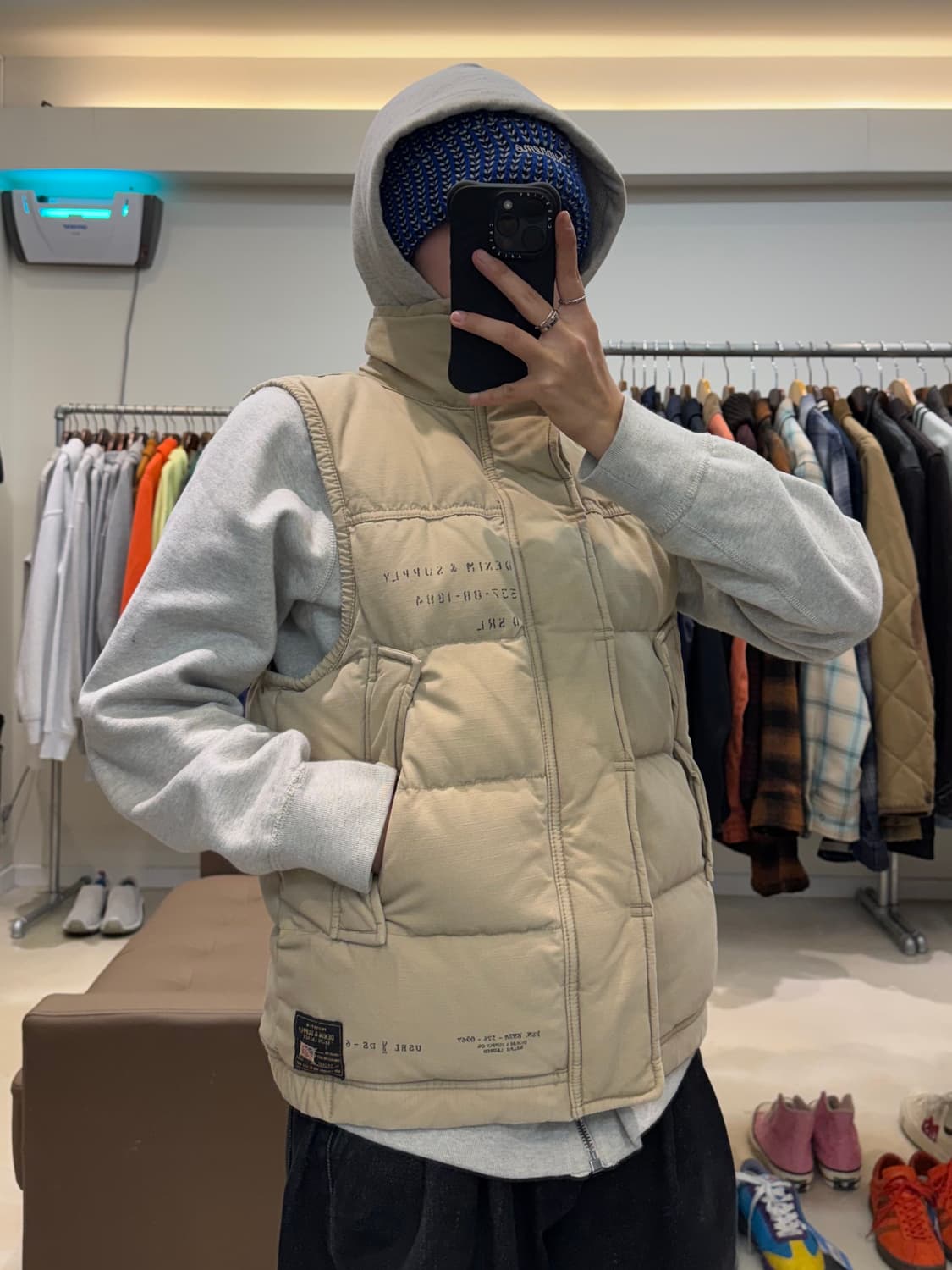 데님&서플라이 랄프로렌 패딩 베스트 상품이미지9