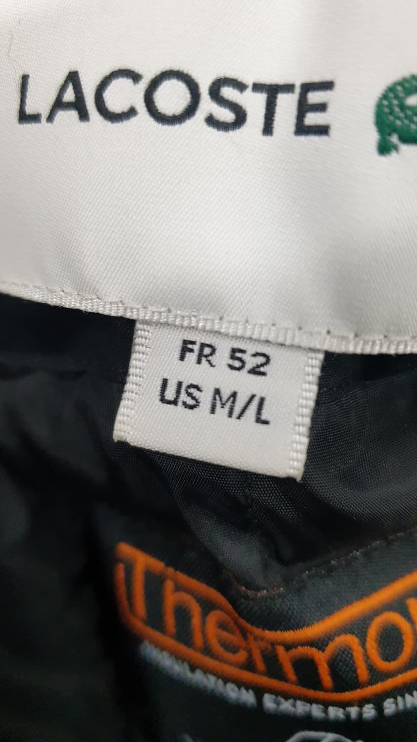 라코스테 남성 에코다운 롱패딩 FR 52 상품이미지6