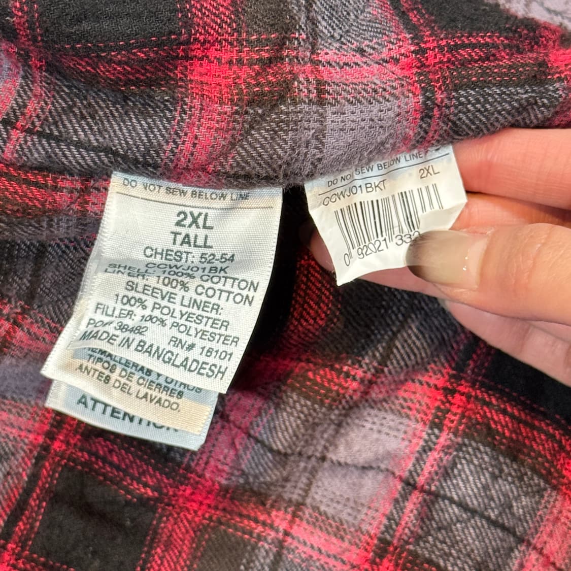 XXL) BERNE USA 워크웨어 워크 자켓 상품이미지8