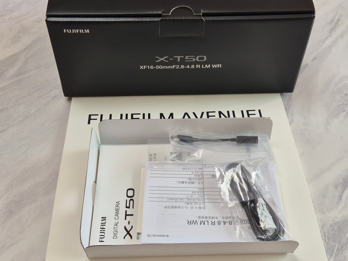 (외관 S급)후지필름 카메라 X-T50 실버 바디 상품이미지5