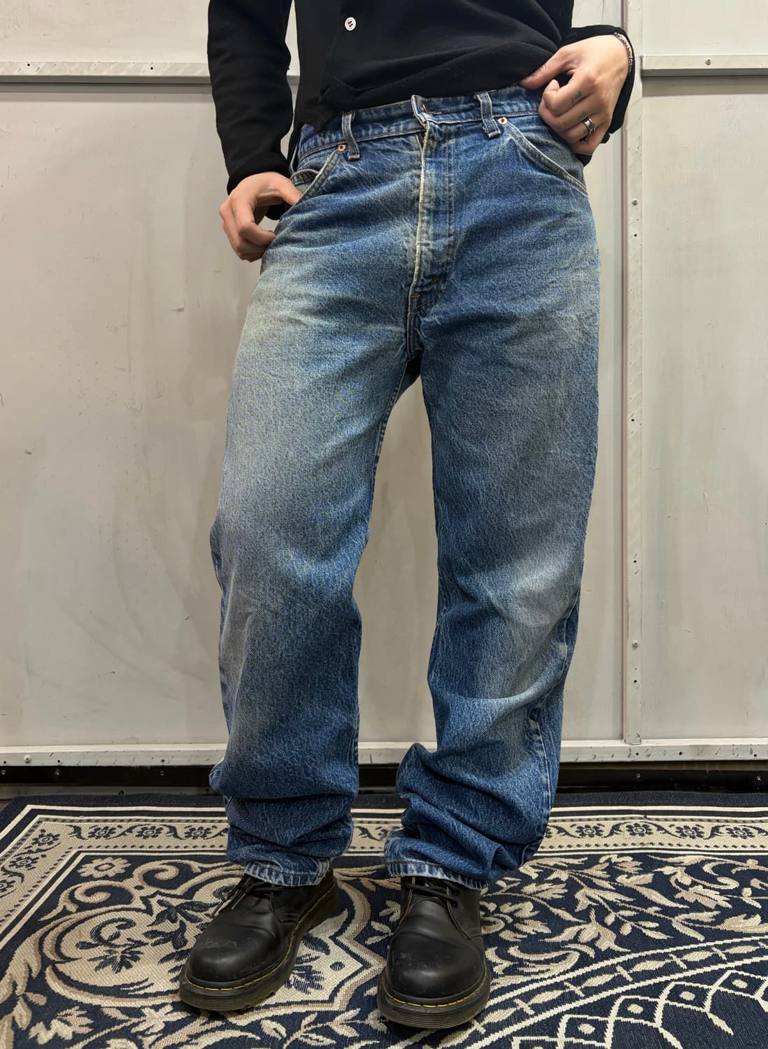 🇺🇸90s LEVIS 505 orange tab jeans 상품이미지3