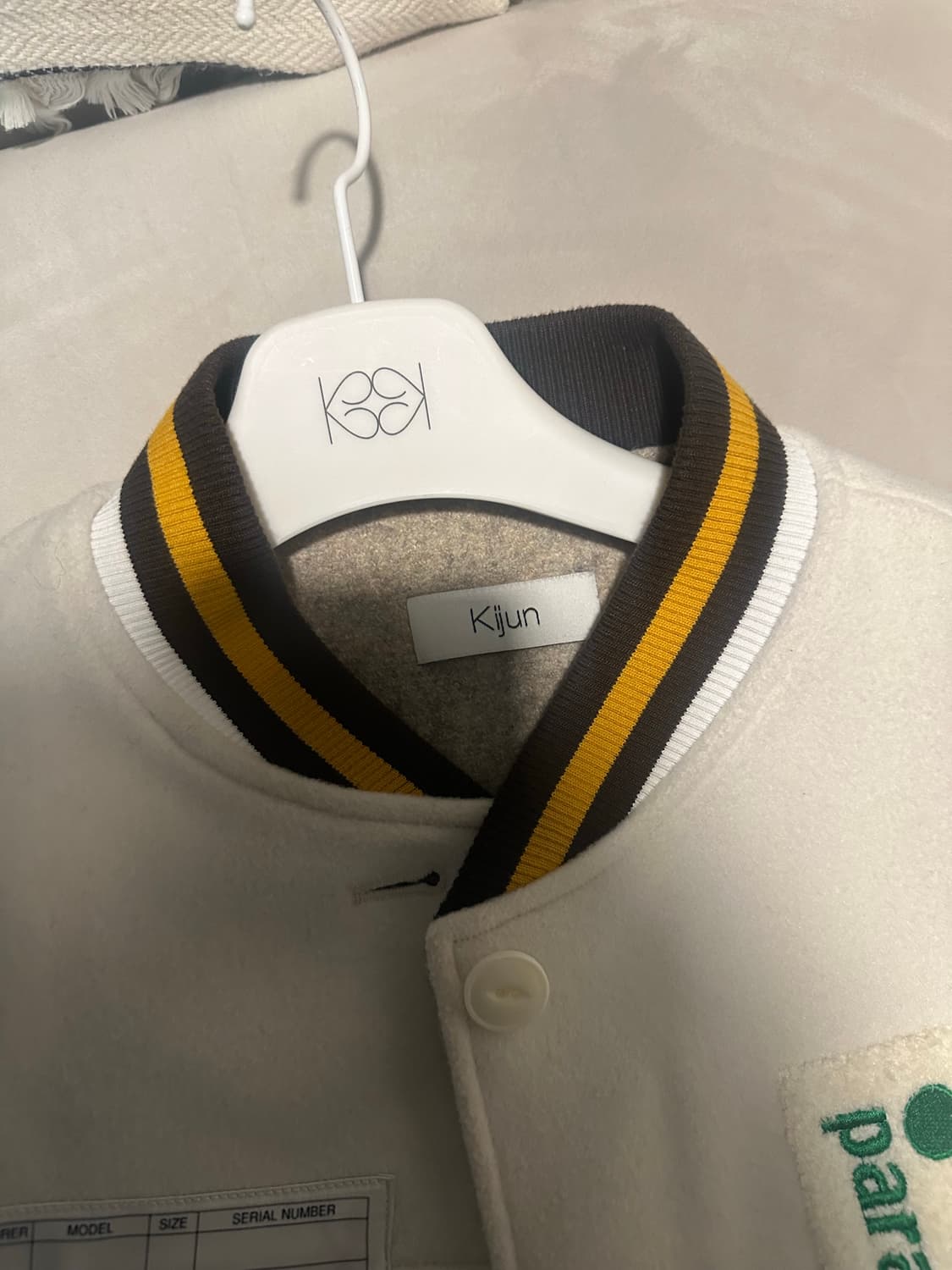 kijun Patch Stadium Jumper 기준 패치 스태디움 점퍼 상품이미지4