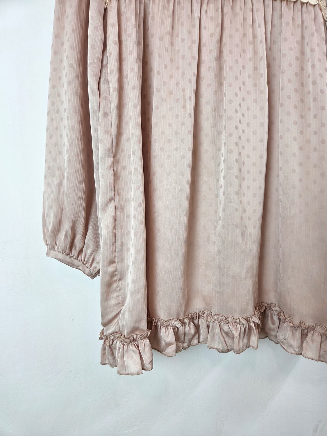 핑크 도트 원피스 상품이미지3