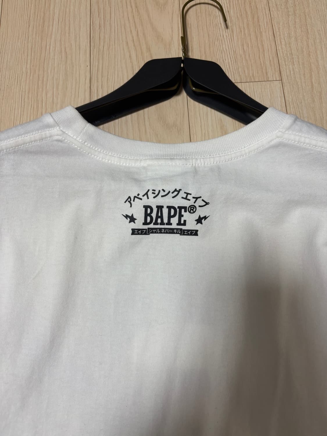 BAFE 베이프 반팔 빅헤드 티셔츠 재팬 L 상품이미지4