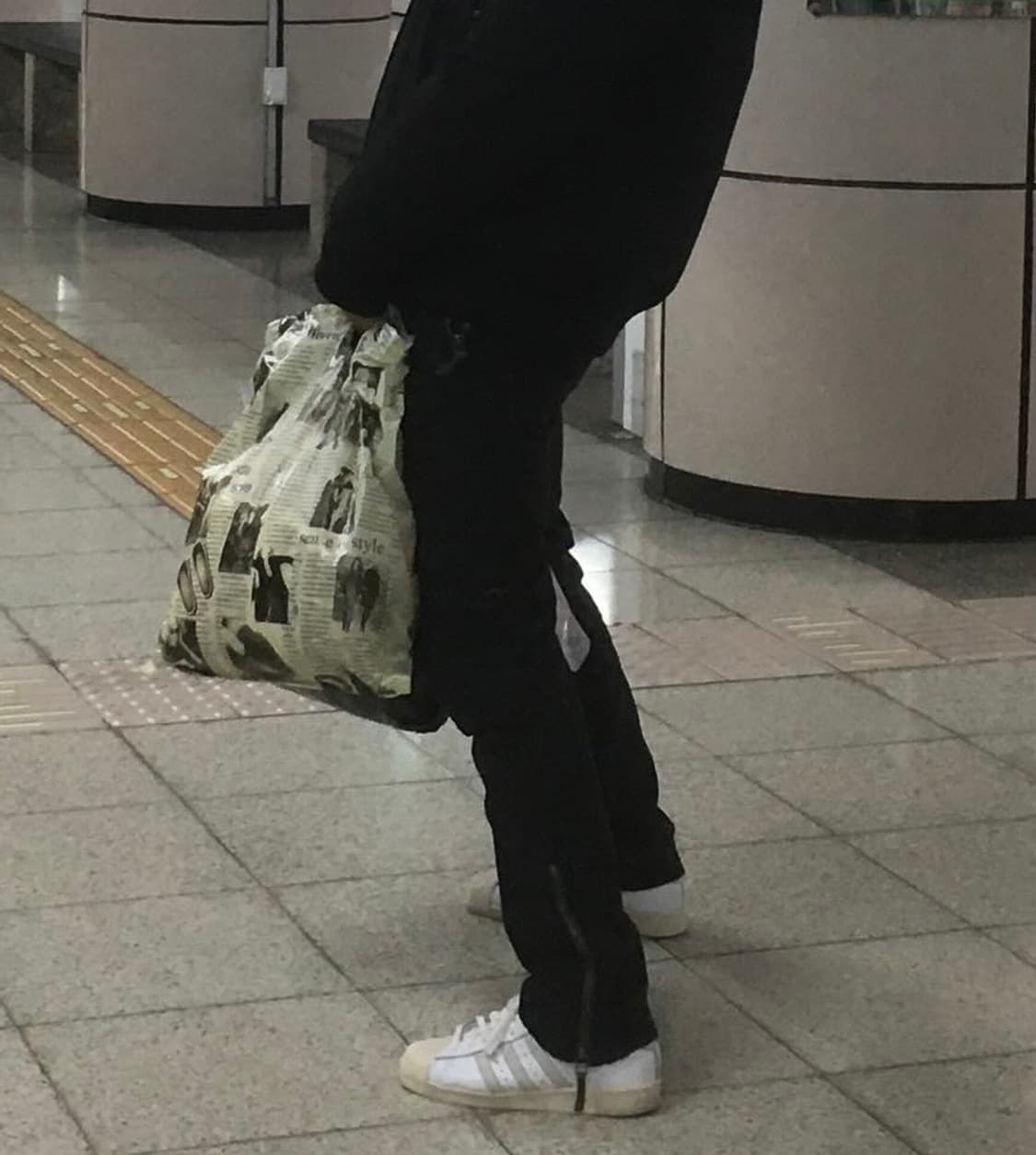 Smex69 바이커 집업 블랙 팬츠 상품이미지3