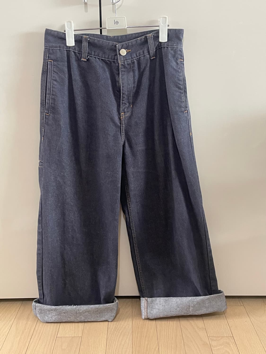 COOR 와이드 데님 팬츠 M(30) 상품이미지5