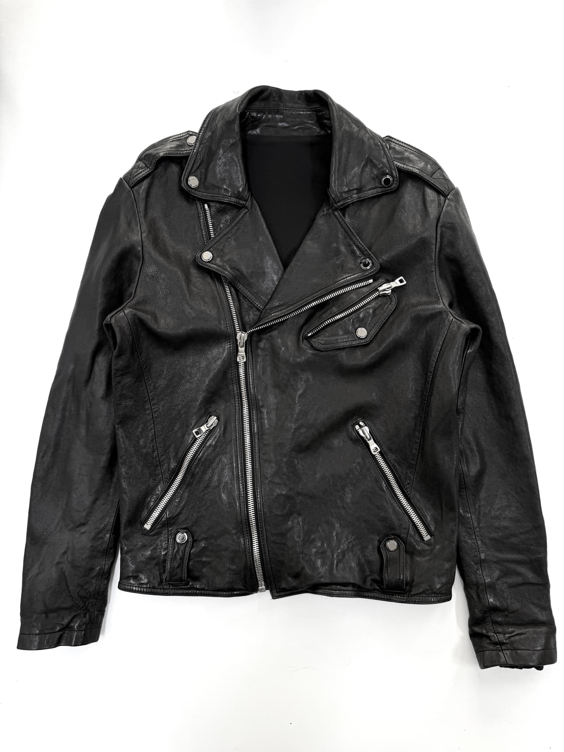 양가죽 라이더 자켓 상품이미지1