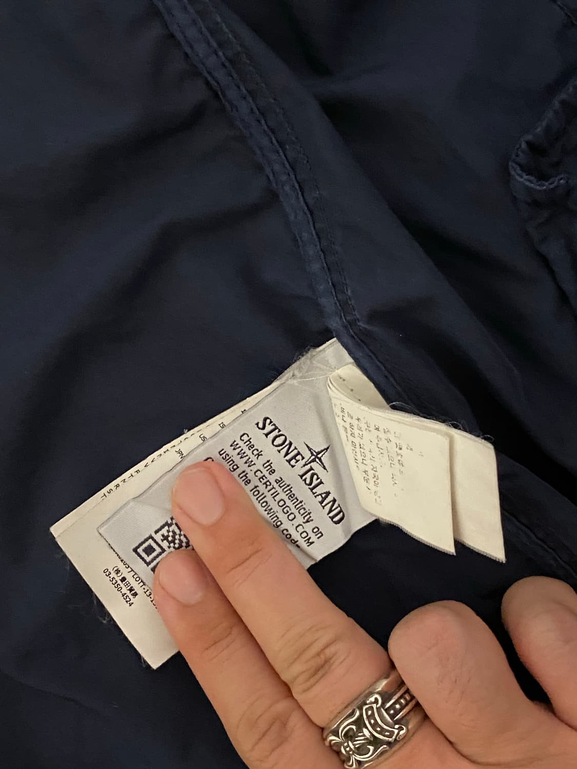 [XL] 스톤 아일랜드 텔라 파라슈트 블레이저 자켓 상품이미지6