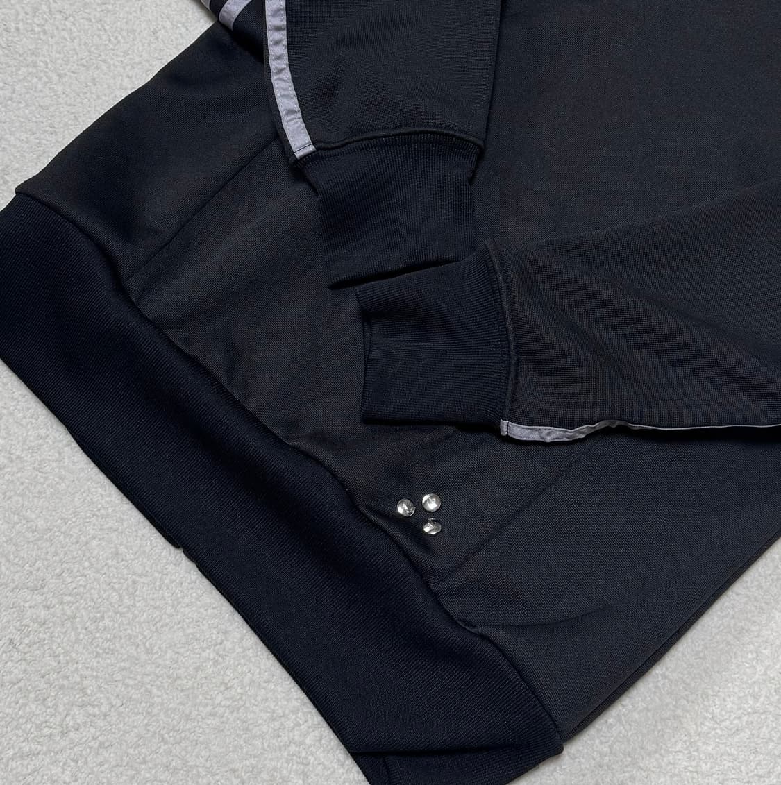 아디다스 블랙 / 실버 큐빅 후드집업  상품이미지7