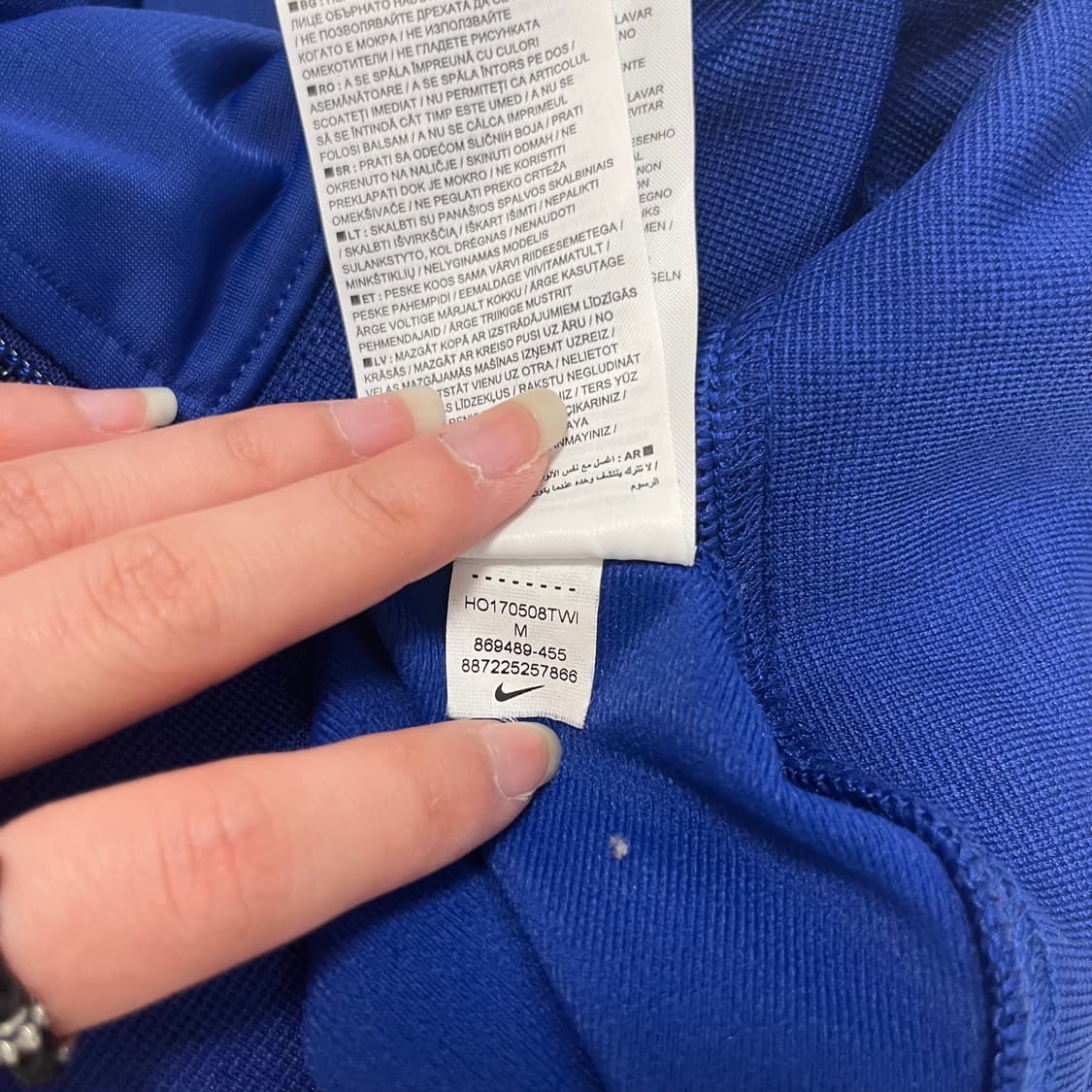 Nike blue Barcelona jersey 상품이미지7