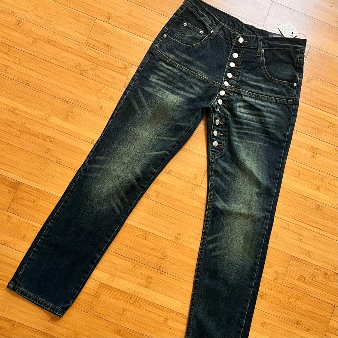 JPN 502 레귤러핏 스트레이트 데님팬츠 SIZE 32 상품이미지2