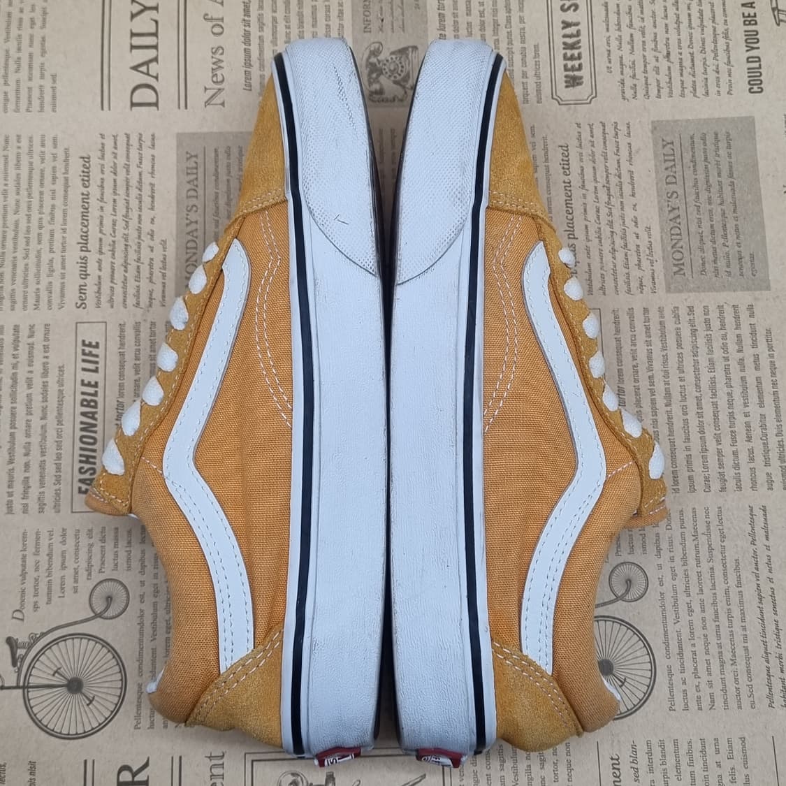 반스 올드스쿨 머스타드 여성스니커즈230  상품이미지5