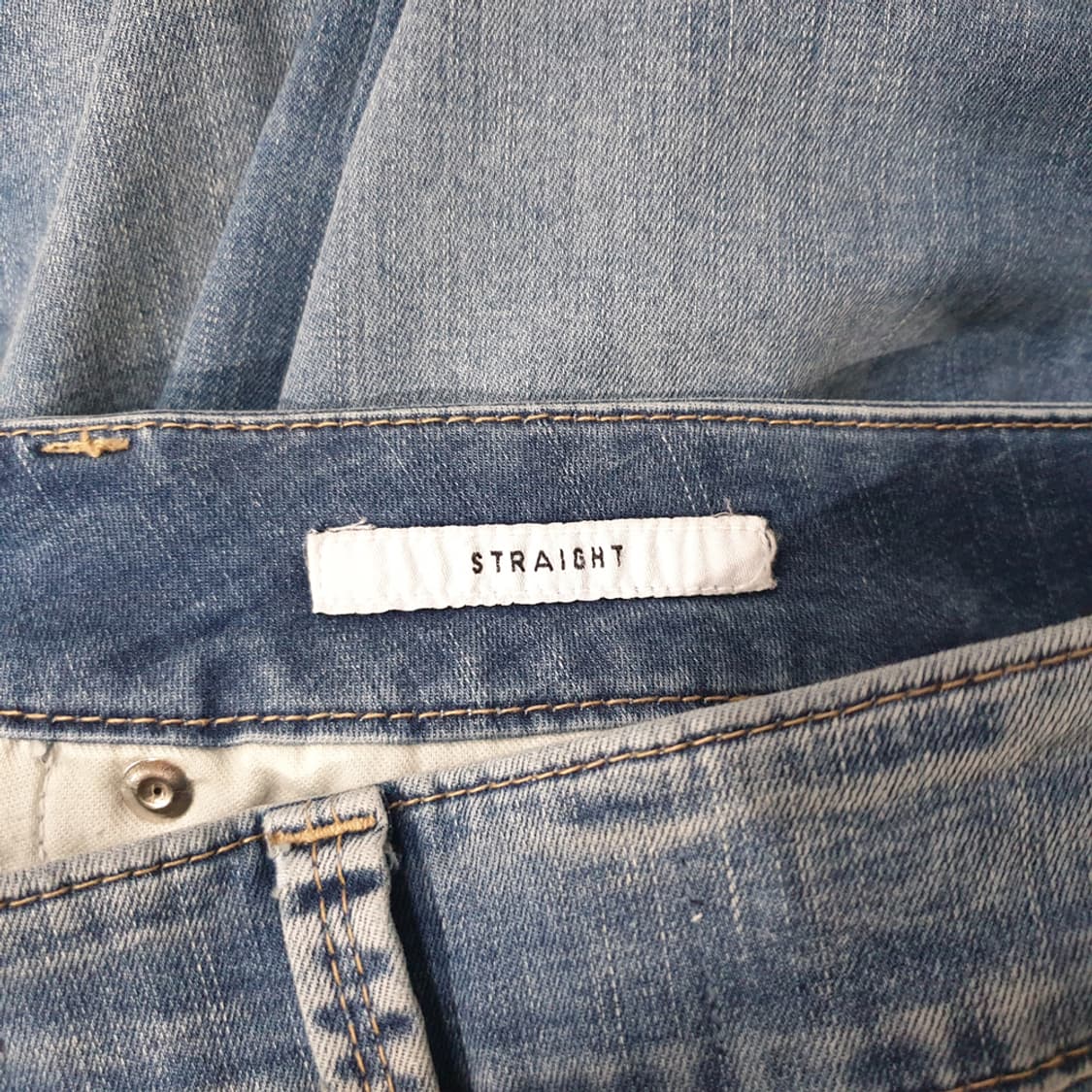 게스 남성 M톤 스트레이트 데님 청바지 28 상품이미지8