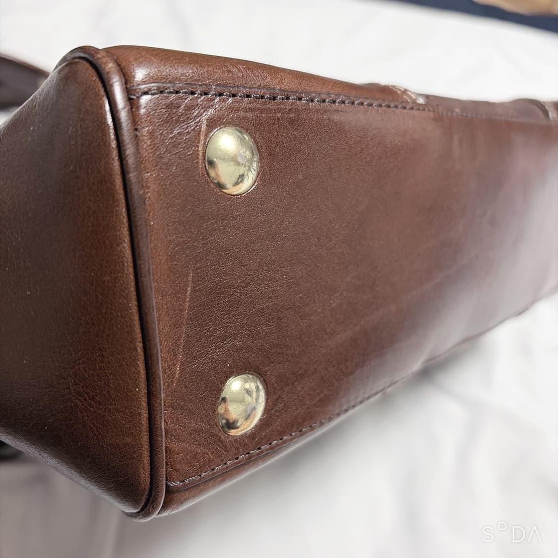 코치 시그니처 턴락 브라운 숄더백 상품이미지7