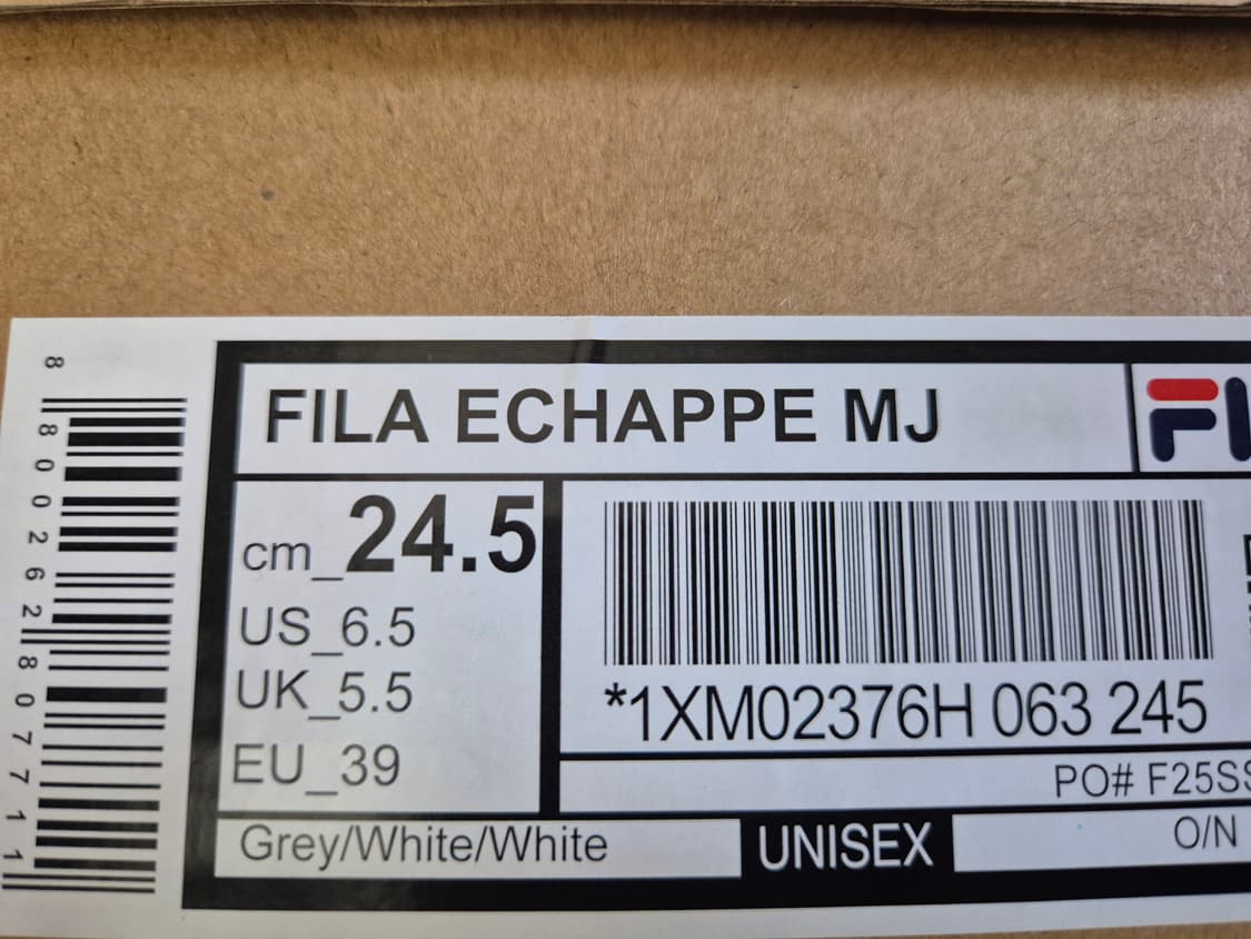 (새상품) 휠라 에샤페 메리제인 그레이 화이트 상품이미지5