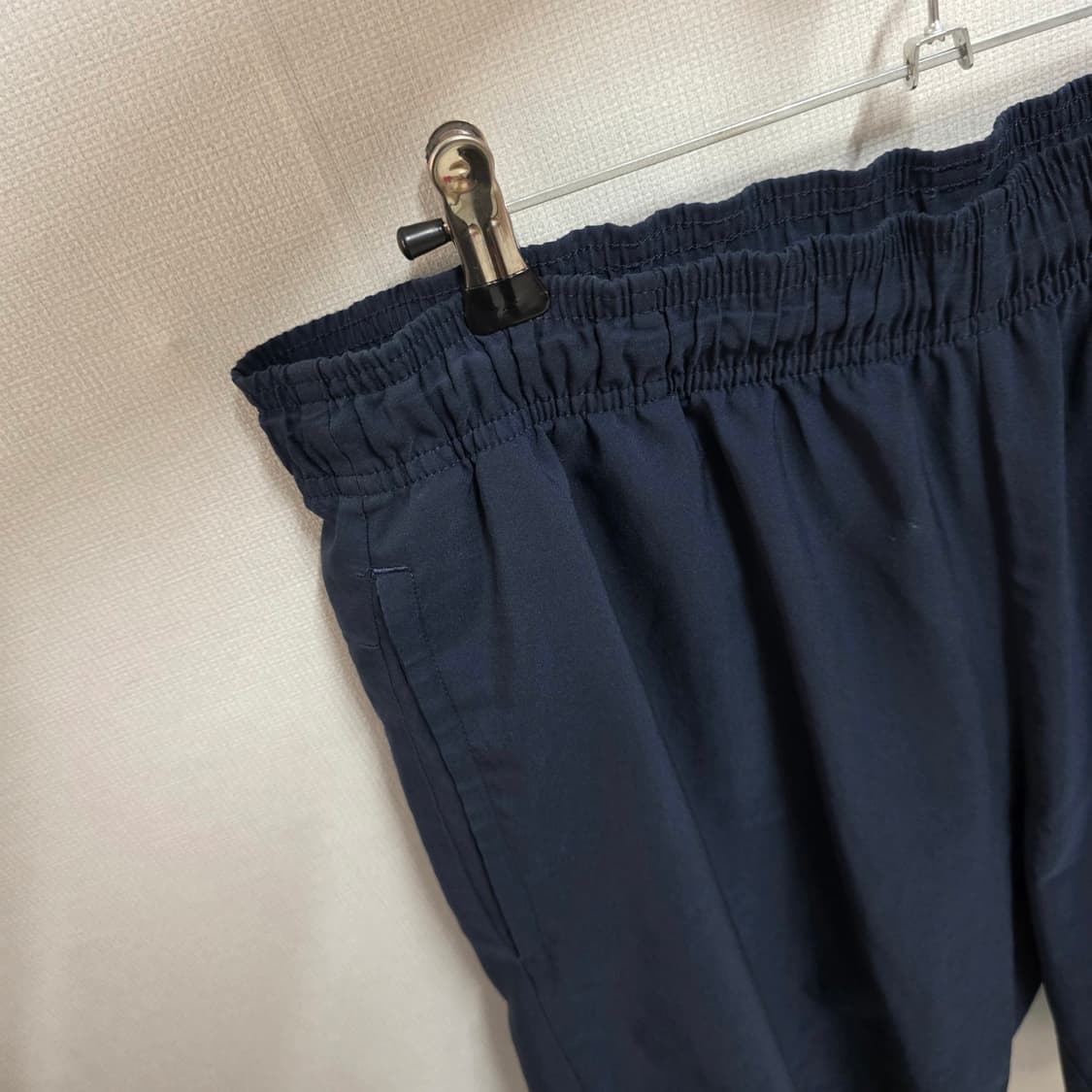 XL 아디다스 와이드 우븐 반바지 다크네이비 상품이미지4