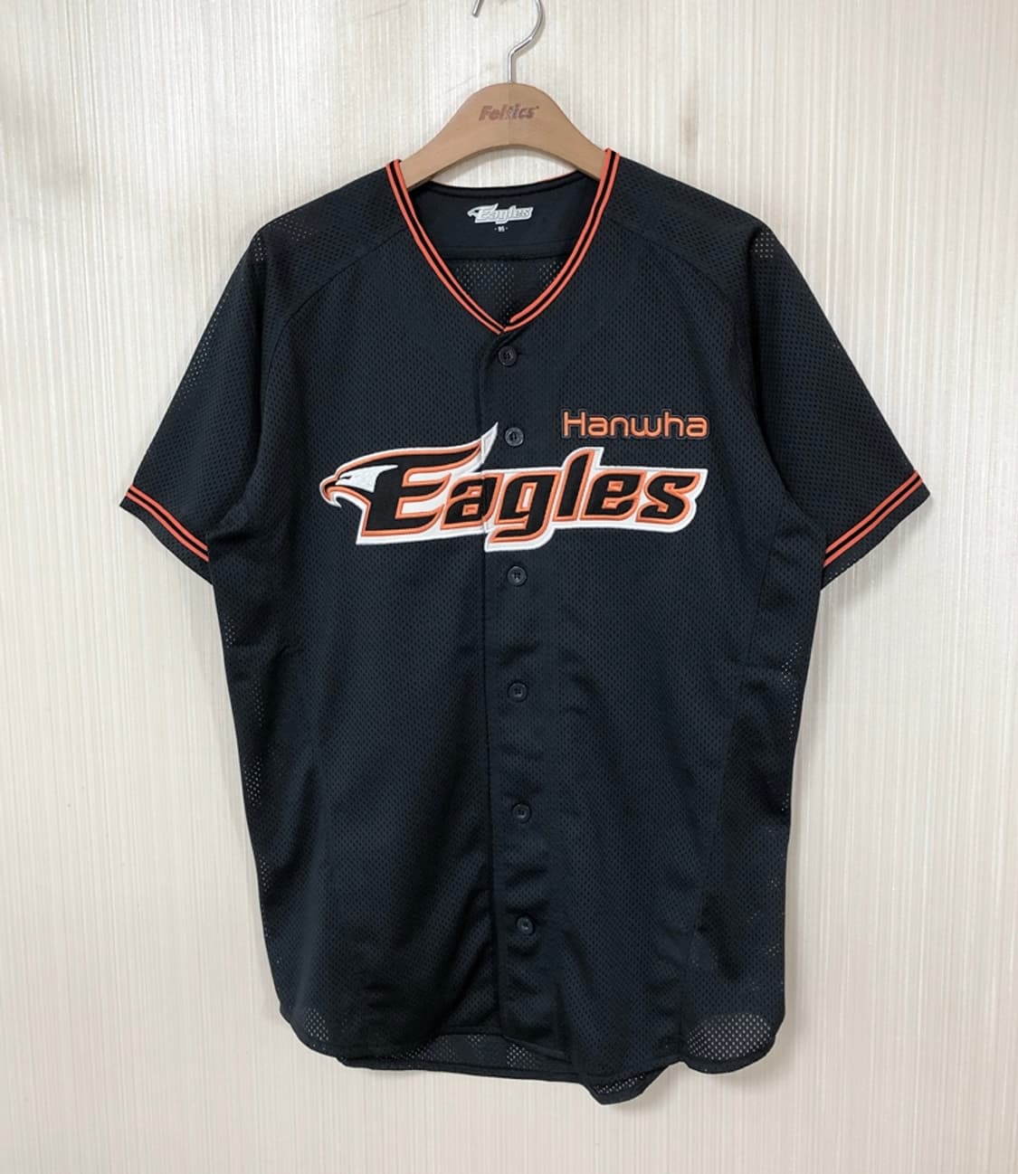 KBO 한화이글스 다크그레이 원정유니폼/져지 95 상품이미지1