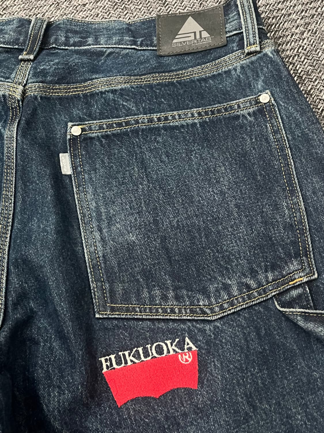 리바이스 실버탭 배기 카펜터 팬츠 후쿠오카 패치 상품이미지6