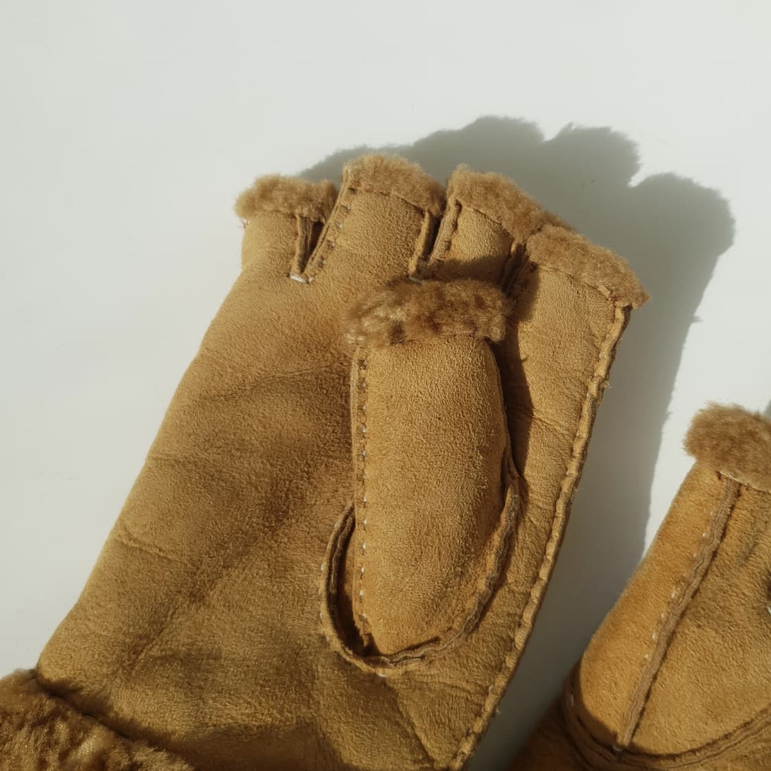 Shearling fingerless gloves 상품이미지8