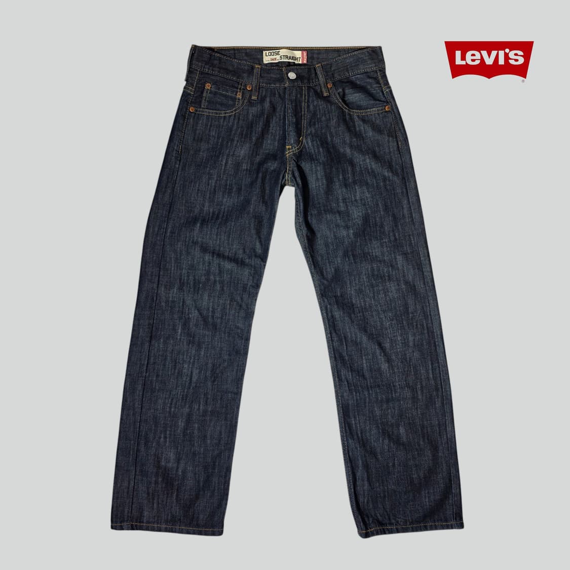 [W30L30]00s 리바이스 569 루즈스트레이트핏 데님팬츠 상품이미지1