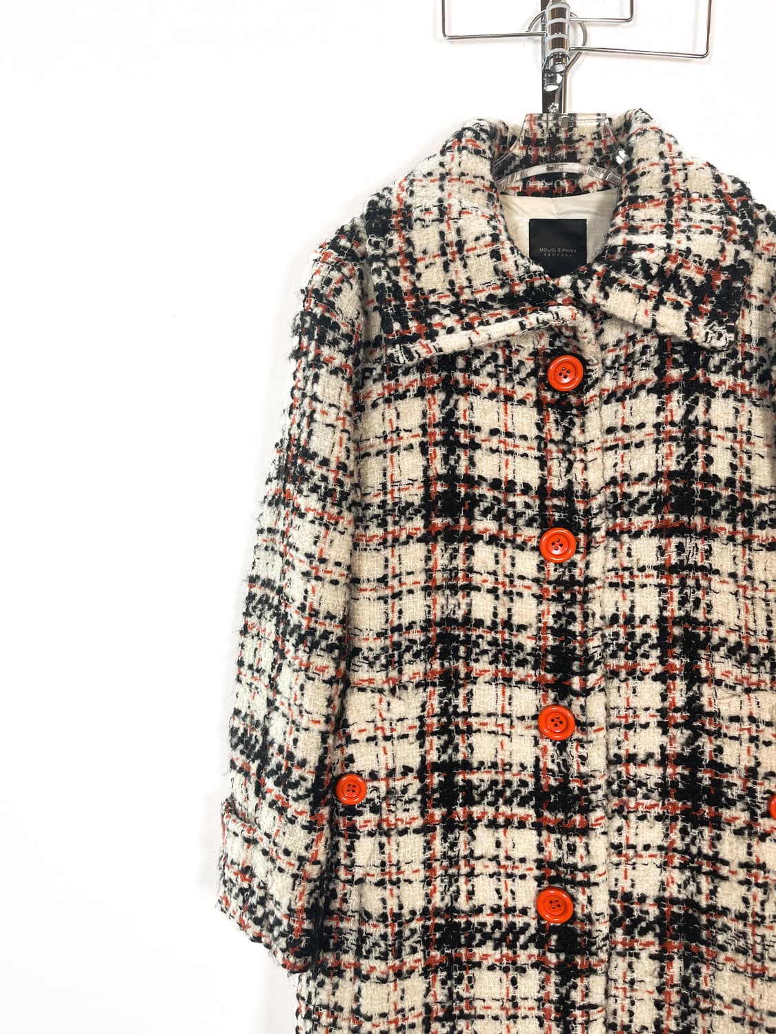 모조에스핀 뉴욕 울 트위드 코트 상품이미지2