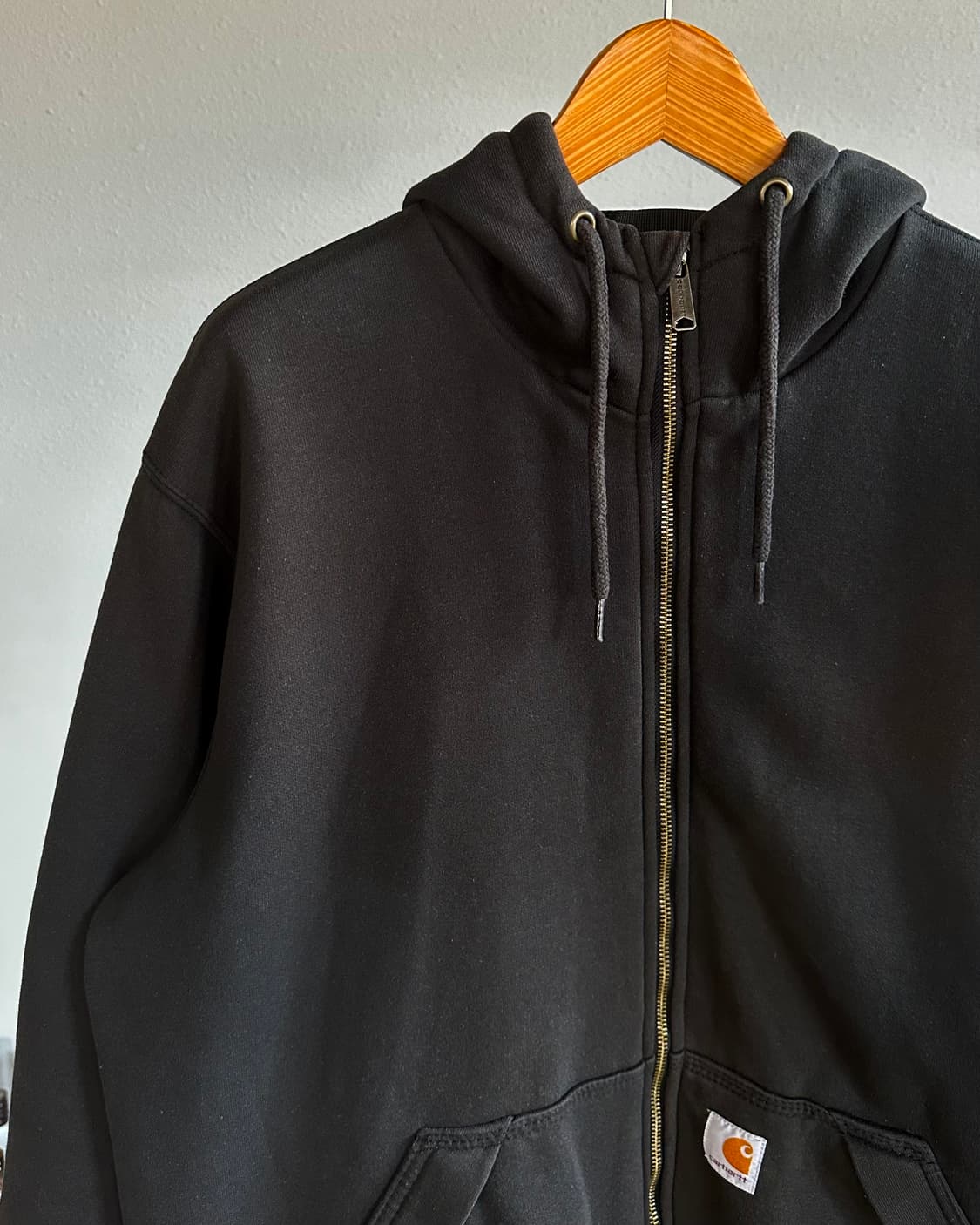 [L]칼하트 써멀 레인디펜더 루즈핏 후드집업 상품이미지3