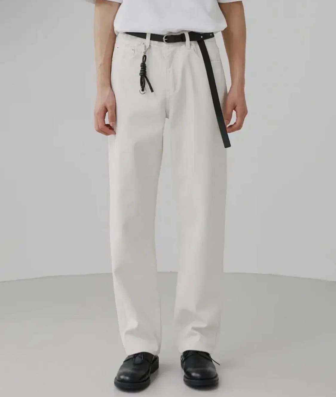 브랜디드 퓨어 크림 진스, 사이즈 32 상품이미지2