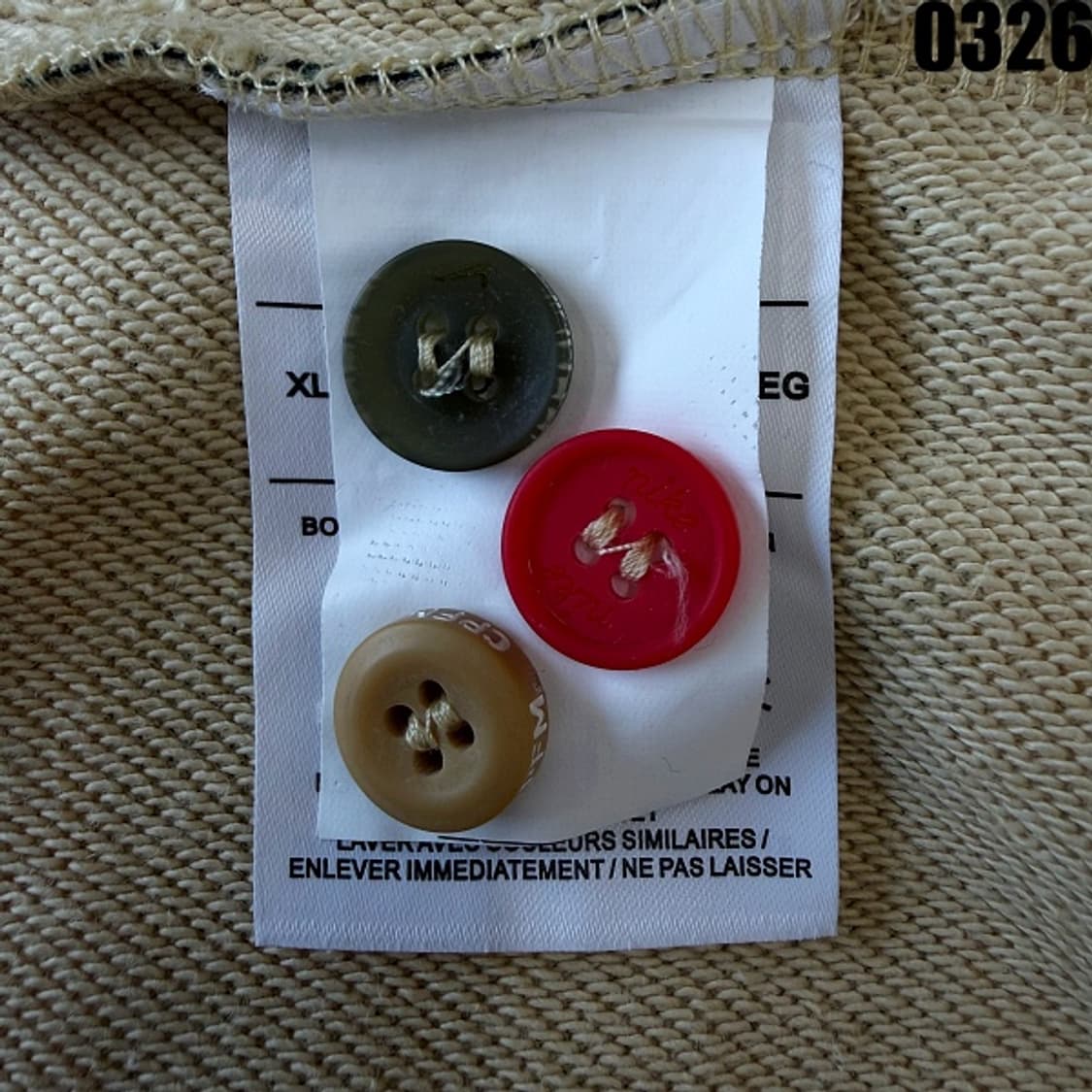 나이키 CPFM 협업 럭비티 롱슬리브 긴팔 XL 0326 상품이미지7