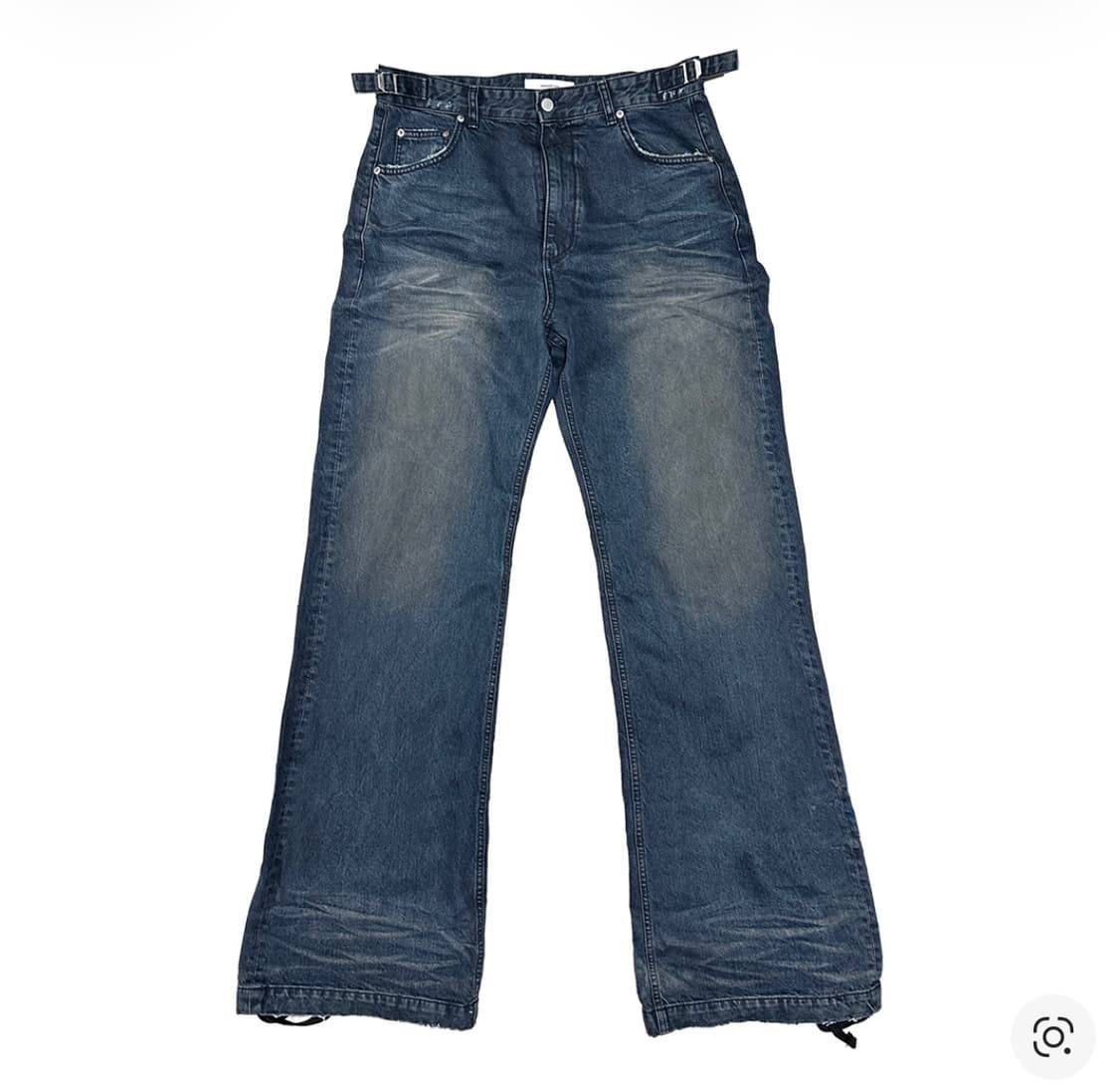 2) 논노드 젠 더티 오일 워시드 데님 팬츠 상품이미지1